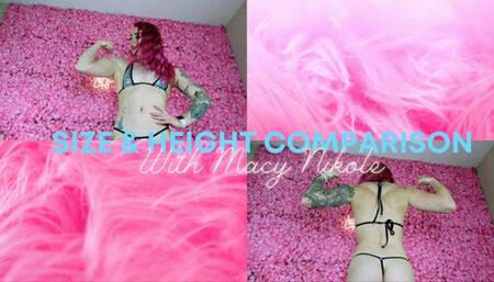 Size & Height Comparison With Macy Nikole
