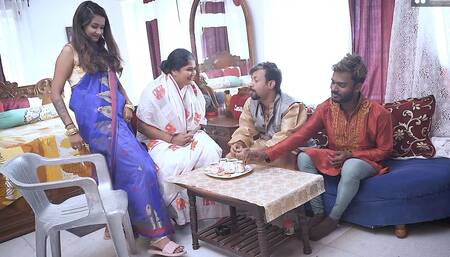 Father-in-law came to see stepson's marriage, had sex with stepmother and then gave his sperm to daughter-in-law