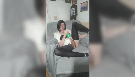 The crossdresser Angel Sapphire