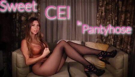 Sweet CEI in Pantyhose