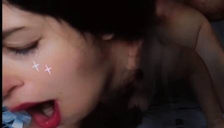 Married whore loves to fuck her on all fours