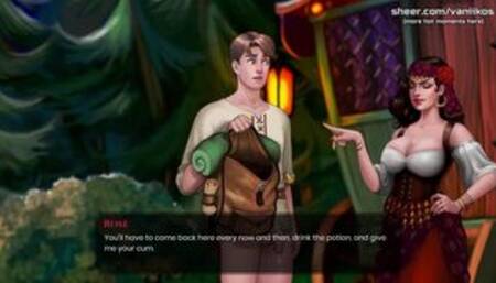 [Gameplay] What a Legend! | Busty Gypsy Jerks Off Stranger's Big 18yo Young Cock T...