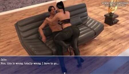 [Gameplay] Lily of the Valley | Big ass hot NTR cheating slutty wife tricks husban...