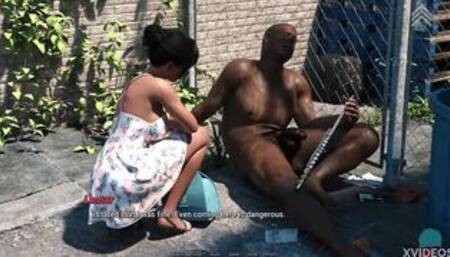 [Gameplay] Hig big dick makes her crotch dripping wet • FREE PASS #58