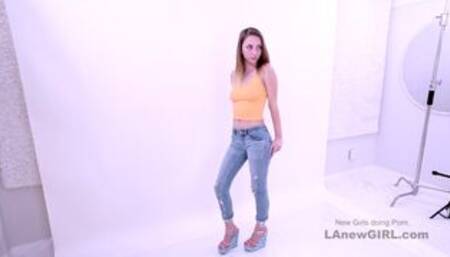 Super cute blonde fucked in tight pussy