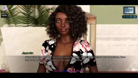 Sunshine Love #20 - Trisha showed her sexy outfit to Johannes.