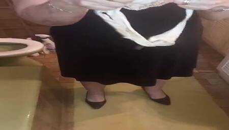 French Amateur Video - I catch him sniffing my panties