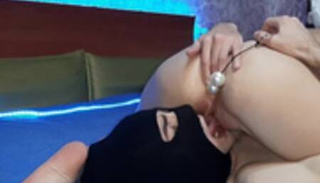 69 and Ass toys: anal balls (FULL-MOVIE)