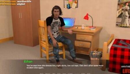 [Gameplay] THE VISIT - EP. XVI - HARD FUCK WITH A NYMPHO TEACHER