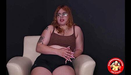 Aurora Angel - Curvy Girl Drains 7 Guys Part 1