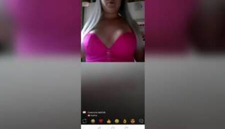 Milf on the videocall loves my big cock