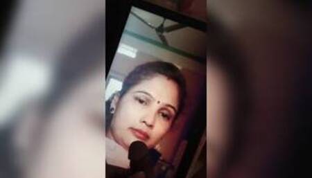 Desi Pratima Saha aunty Cumtribute