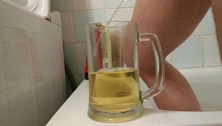 My toilet slave's mouth pissing and pee drinking compilation