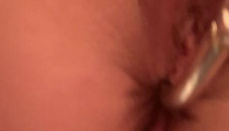 Close up clit and anus