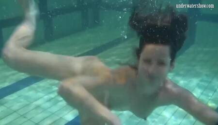 Fancy woman's russian action by Underwater Show