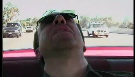 Blonde fucker showcases her tits while sucking on every inch of cock