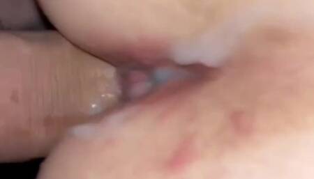 Anal penetration with cumshot
