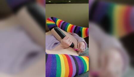 Extreme close up real orgasm twitching pussy