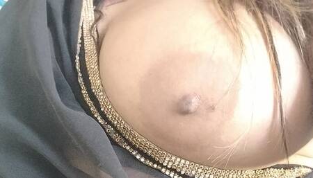 Bouncing boobs in doggy style