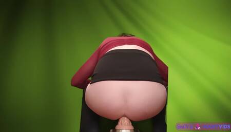 GinaTV in red dress - short vid