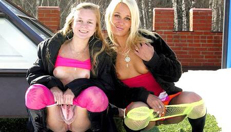 Watch enticing Sweety and Crystal's smut