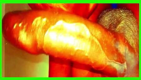 I can't believe he did this! Big black gay big dick amateur BBC cum load PT28