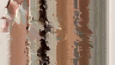 Pawg in Calvin Klein Panties shaking ass in bathroom