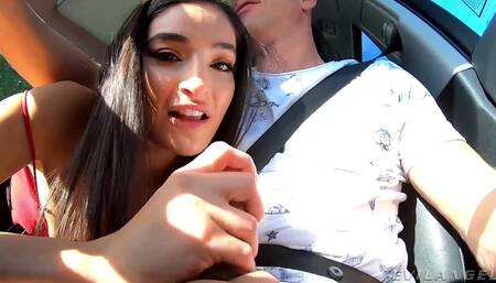 Emily Willis - Car Bj and Pov Fucking