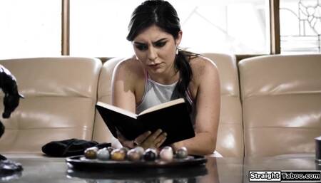 Petite babe gets fucked hard by roommate