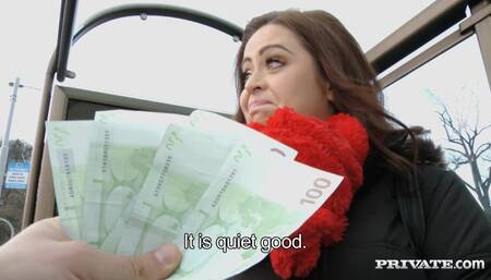 Titfuck and Creampie for Buxom Czech Sirale