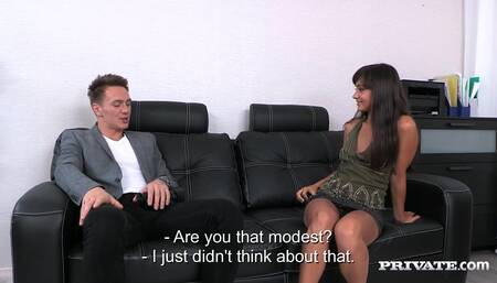 Shrima Gets a Job with an Agency and Gets Her First Fuc