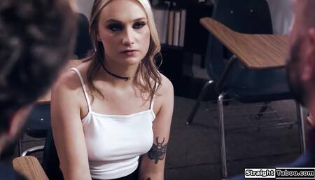 Teacher and principal anal fuck student