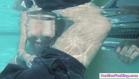 Guy rims teen friend then fucks her bffs