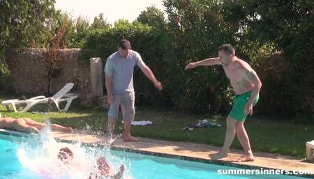 SummerSinners - Mea Melone - Rough Sex By The Pool