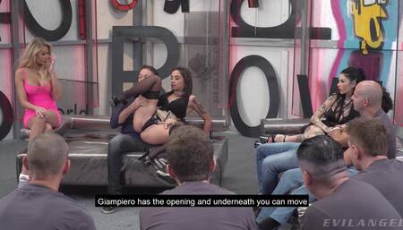 EvilAngel - Malena Megan Inky And Joanna Bujoli - Hard