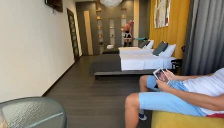 MrsVictoria - Hot Maid Fucks Her Boss's Ass for Extra C