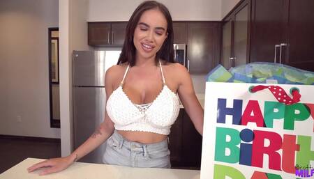 BrattyMILF - Victoria June - Stepmom Gave Me Birthday S