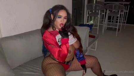 Alexas Morgane-Halloween Harley Quinn