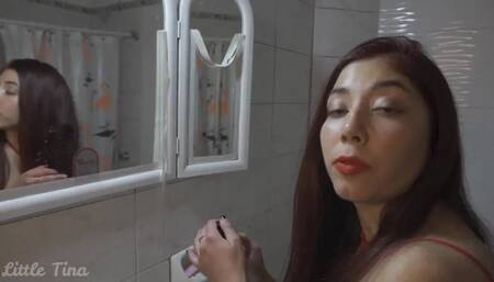 LittleTina - My Dirty Stepsister Offers me BJ and Anal Sex in Exchange for Silence