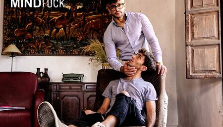 Shock therapy from a muscle daddy to a young twink