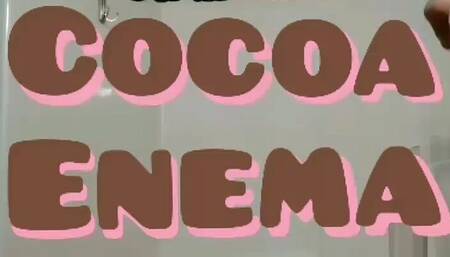 Pt. 5 cocoa enema