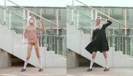 Chika Fujiwara Naked Dance Cover