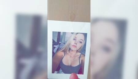 Jordan Booth gets a nasty cum facial