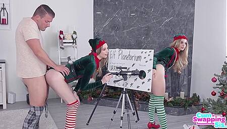 Molly Little & Lily Larimar Elves On T P1