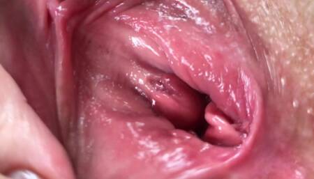 So close you can taste that juicy pink pussy. Sounds of wet orgasmic pussy.