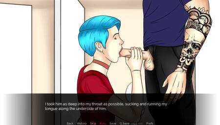 The lust of a sissyboy #12 - Blake spanked Ash then fucked him.