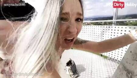 MyDirtyHobby - Cameraman Fucks Gorgeous sexyrachel846 & Her Stunning Friend On Top Of A Tower