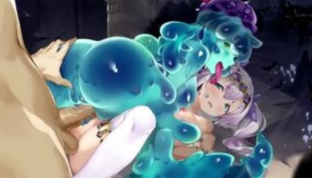 [Gameplay] Sex With Slime Girl and Princess [2D Hentai Game, 4K, 60FPS, Uncensored]