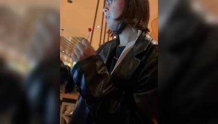 Teen Sucking lolipop