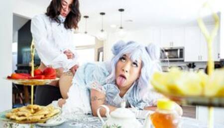 Tea Time Treat by Petite Asian Teen Kimmy Kim